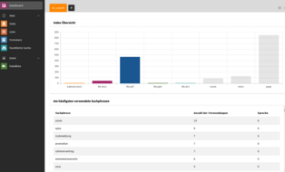 Screenshot TYPO3 Backend Modul Dashboard