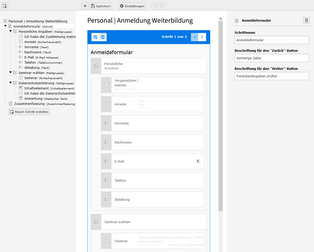 Screenshot Formulare
